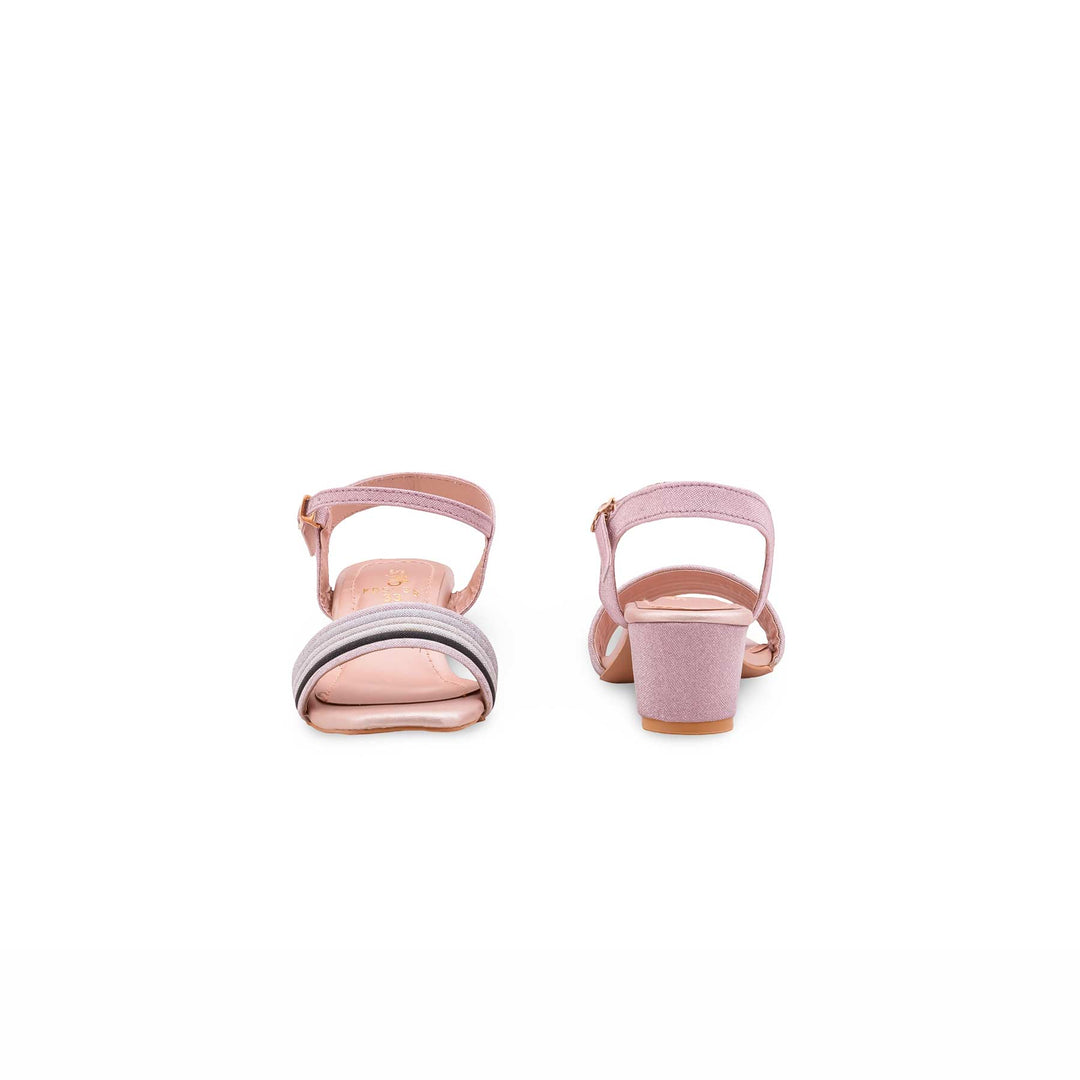 Girls Peach Fancy Sandal KD5938