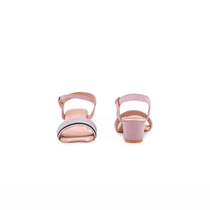 Girls Peach Fancy Sandal KD5938