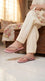 Girls Pink Fancy Slipper KD5939