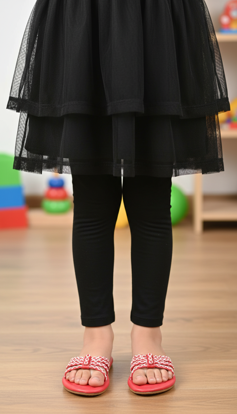 Girls Red Fancy Slipper KD5946