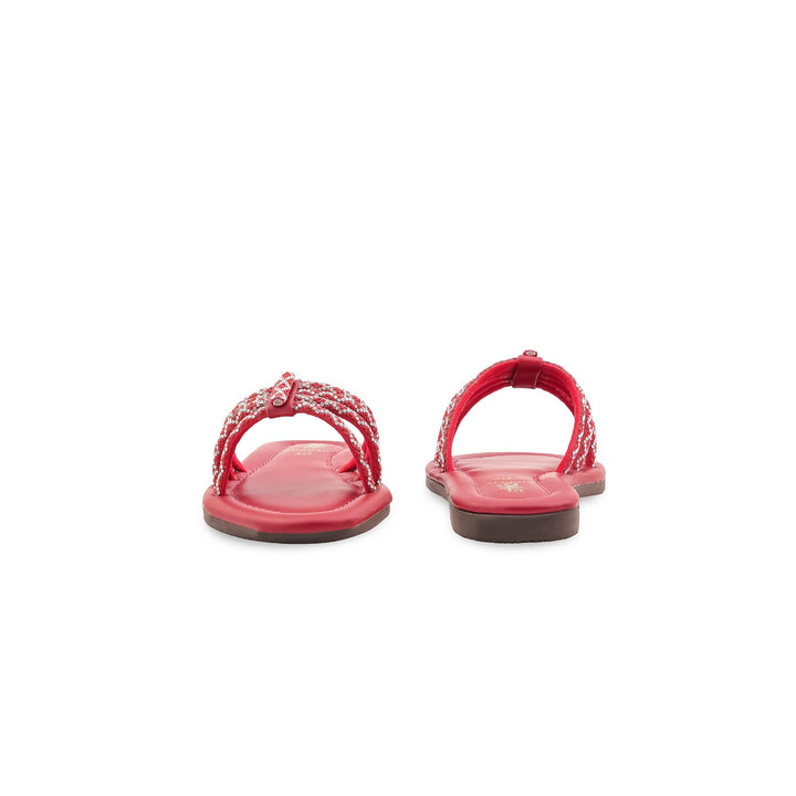 Girls Red Fancy Slipper KD5946