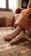Girls Copper Fancy Slipper KD5951
