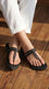 Girls Black Fancy Slipper KD5952