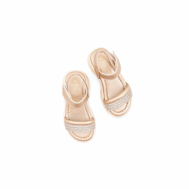 Girls Golden Fancy Sandal KD5961