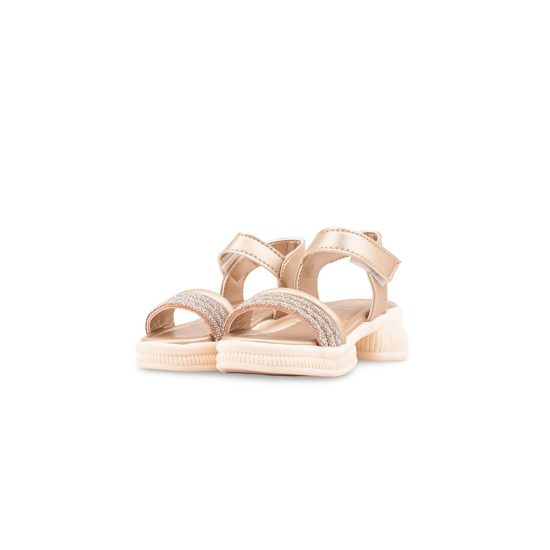Girls Golden Fancy Sandal KD5961