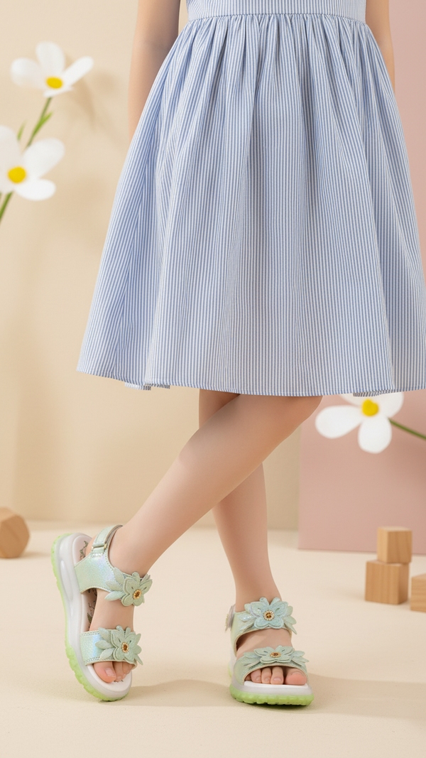 Girls PISTAGREEN Formal Sandal KD5964