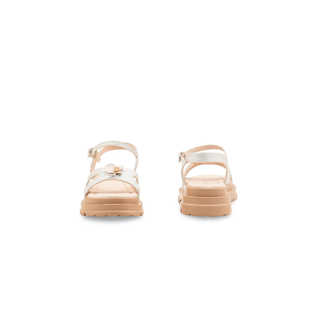 Girls Cream Formal Sandal KD5988