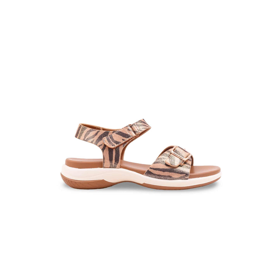 Girls Golden Formal Sandal KD5993