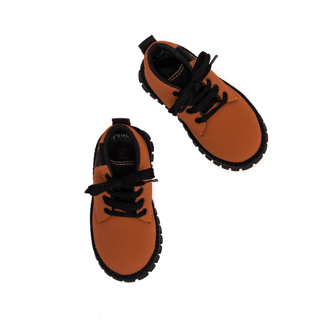 Boys Mustard Formal Long Shoes KD8079 - Main Image