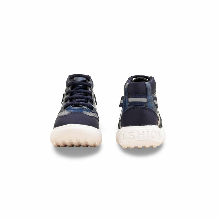 Boys Navy Formal Long Shoes KD8081