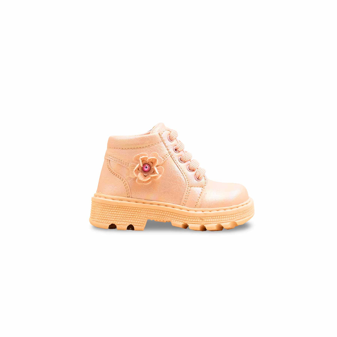 Girls Pink Casual Long Shoes KD8082