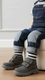 Boys Grey Formal Long Shoes KD8083