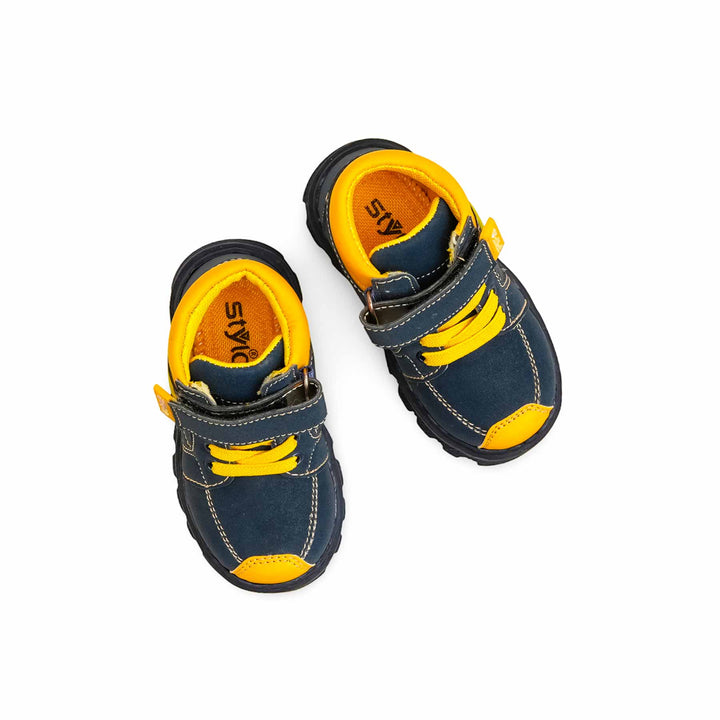 Boys Navy Formal Long Shoes KD8084