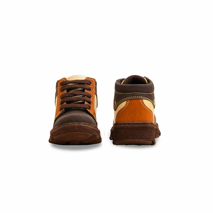 Boys Coffee Formal Long Shoes KD8085