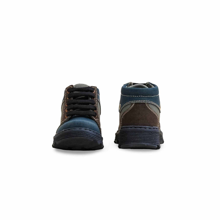 Boys Navy Formal Long Shoes KD8085