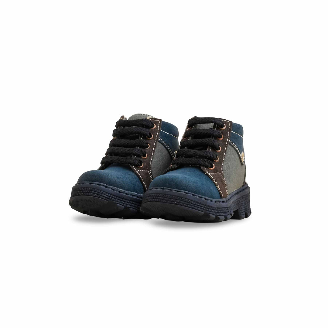 Boys Navy Formal Long Shoes KD8085