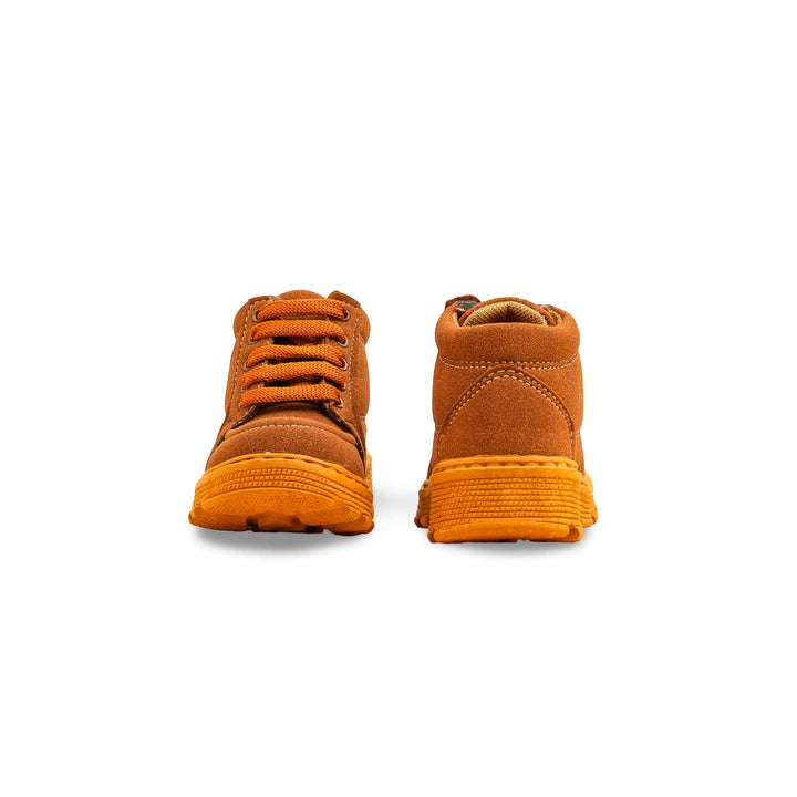 Boys Brown Formal Long Shoes KD8086