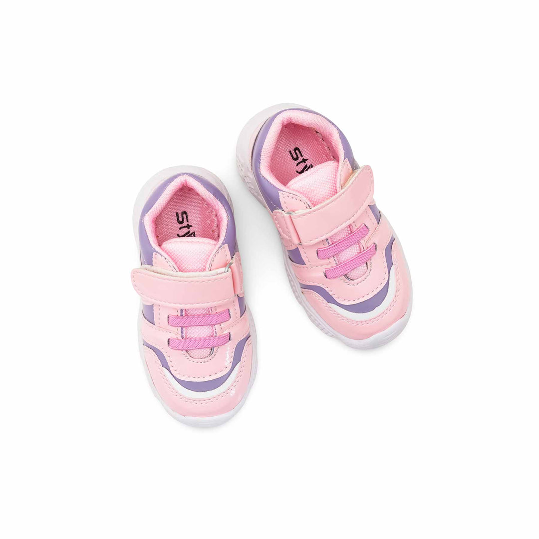 Girls Purple Casual Jogger KD8089