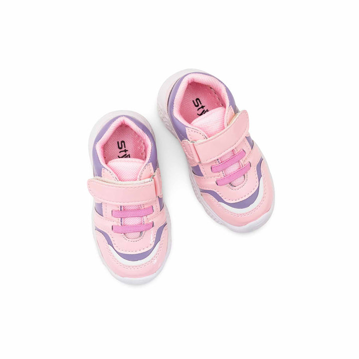 Girls Purple Casual Jogger KD8089