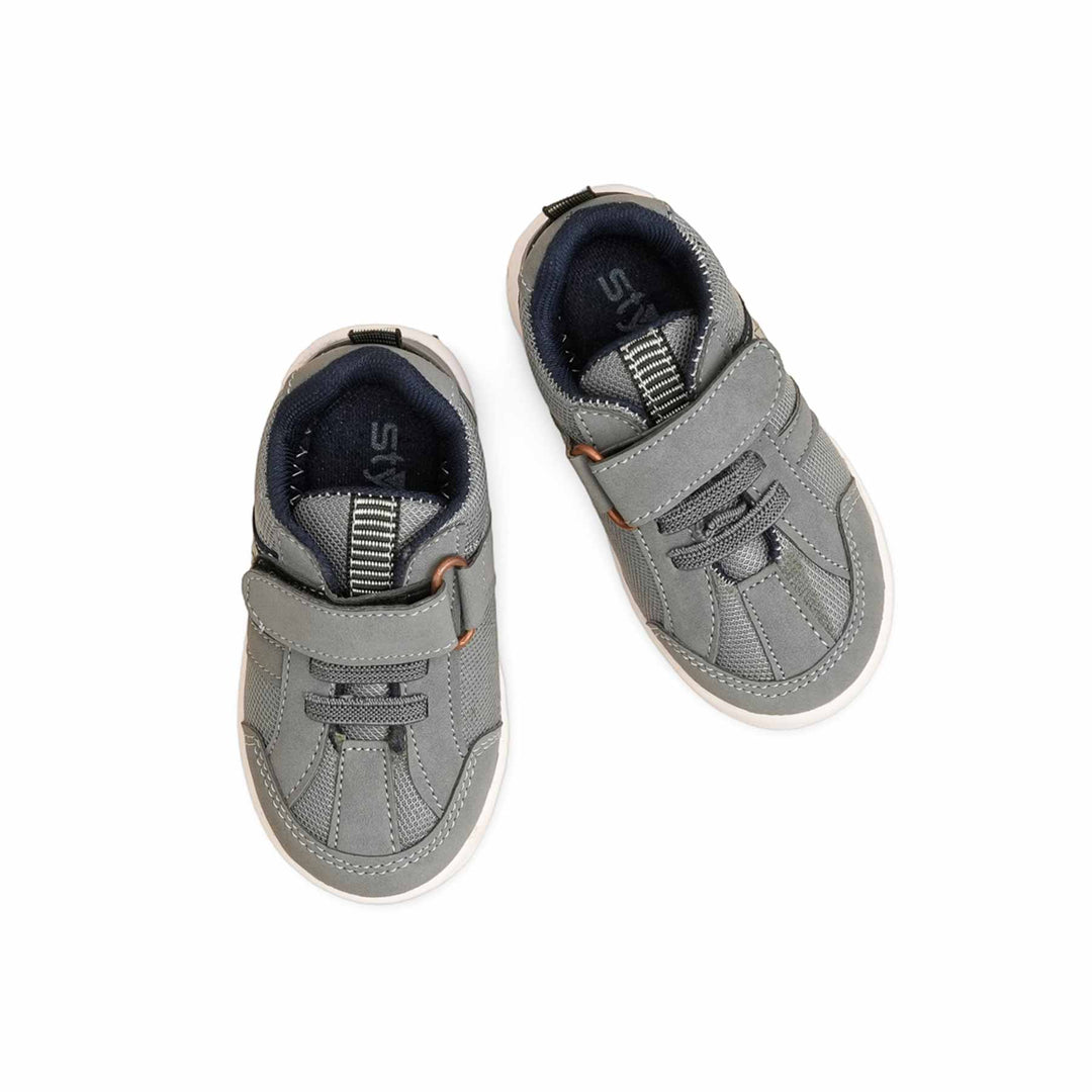 Boys Grey Casual Jogger KD8091