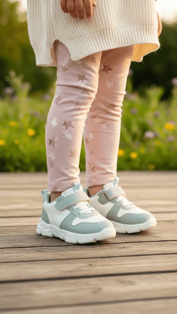 Girls Aqua Green Casual Jogger KD8094