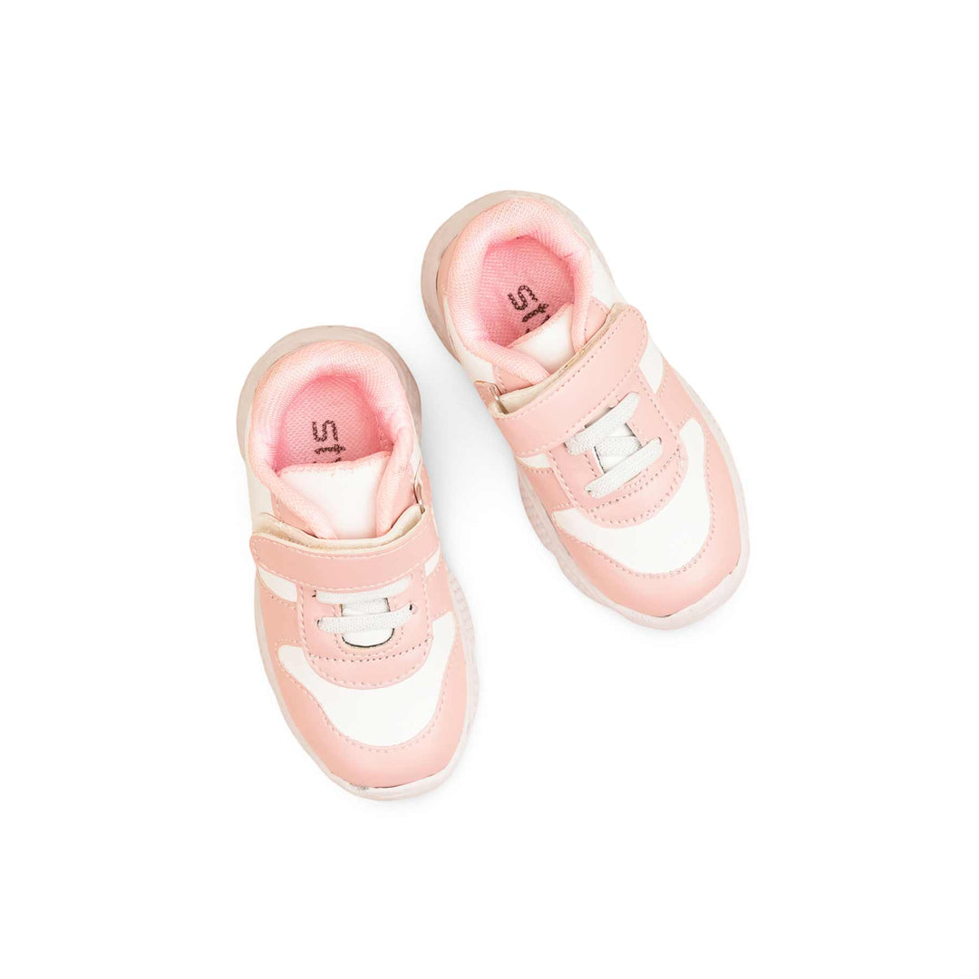 Girls Pink Casual Jogger KD8094
