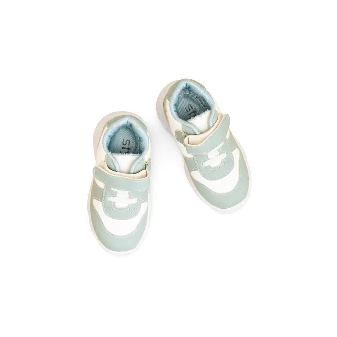 Girls Aqua Green Casual Jogger KD8094