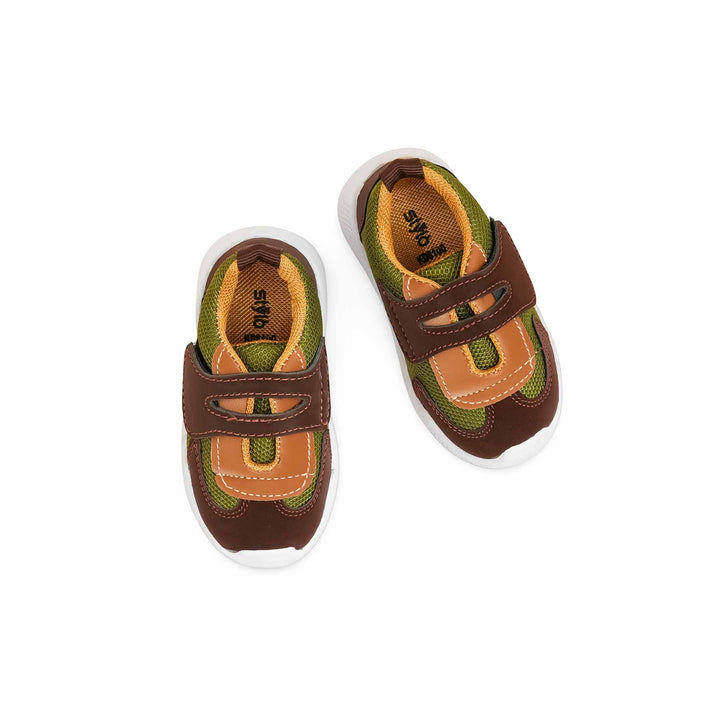 Boys Brown Casual Jogger KD8100