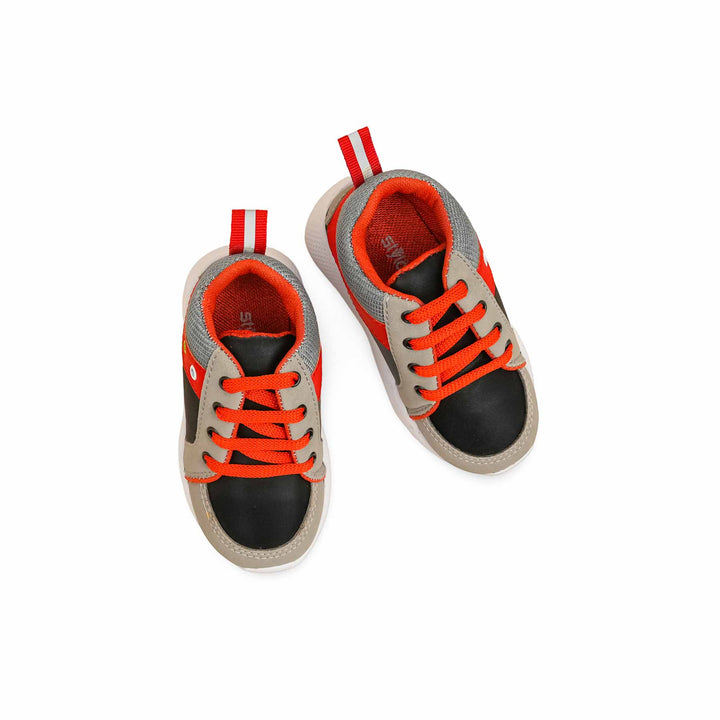 Boys Grey Casual Jogger KD8101