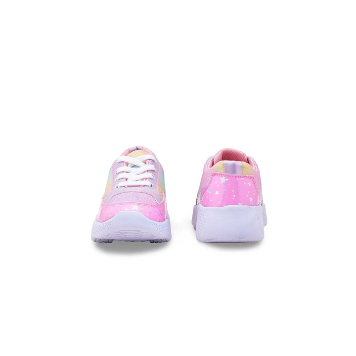 Girls Pink Casual Jogger KD8107