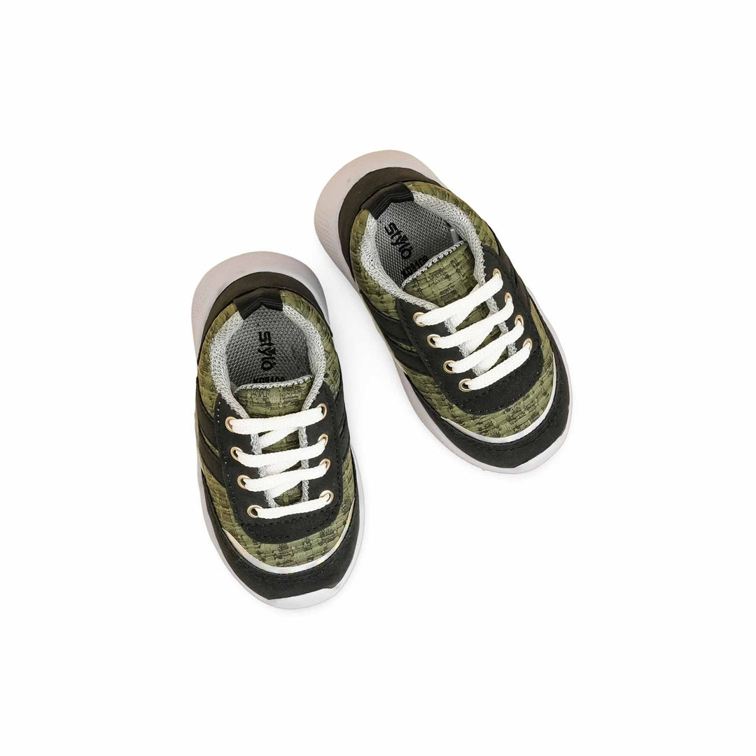 Girls Black Casual Jogger KD8108