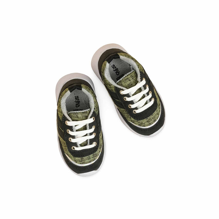 Girls Black Casual Jogger KD8108