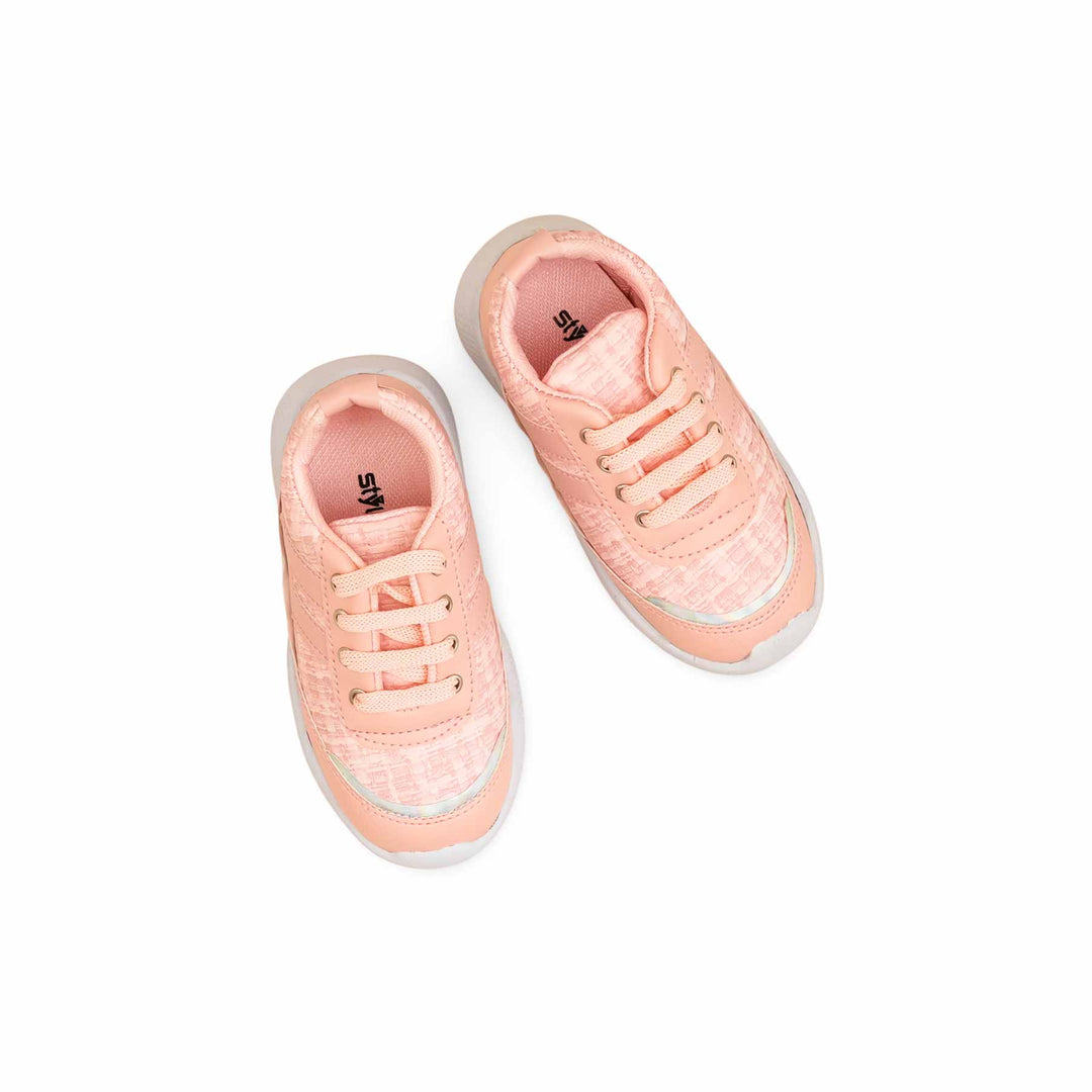 Girls Pink Casual Jogger KD8108