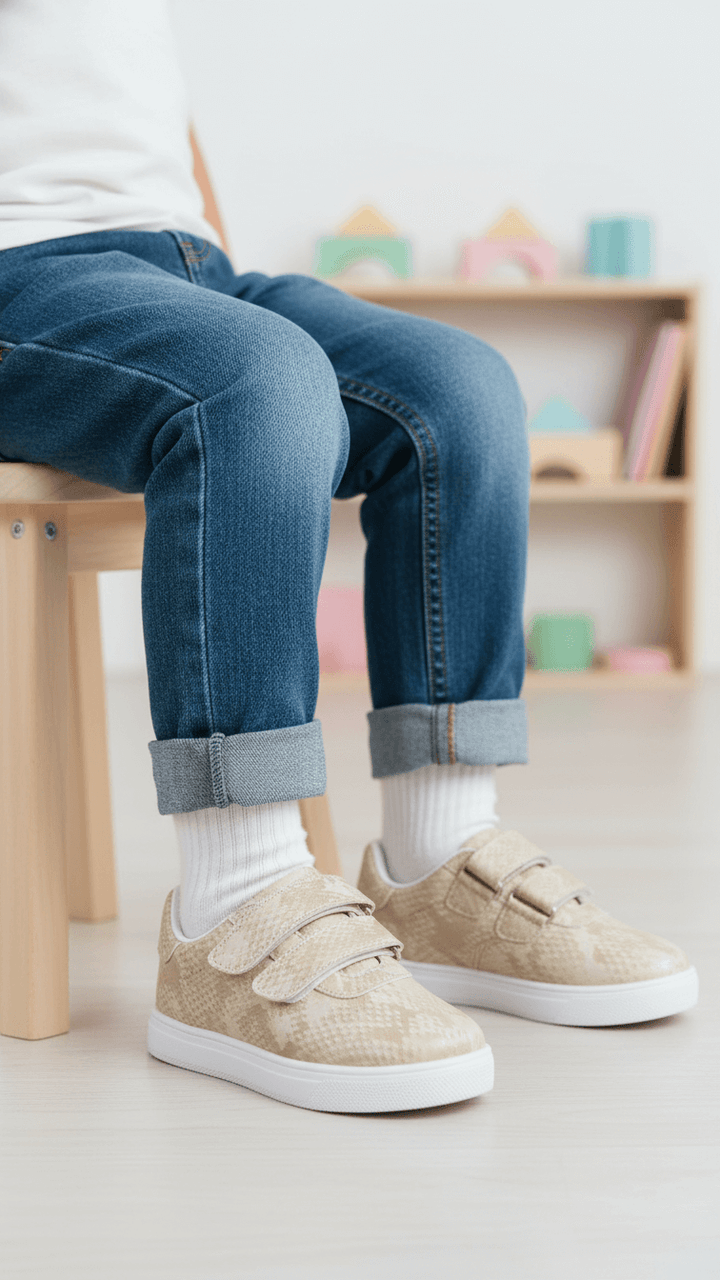 Girls Golden Casual Jogger KD8120