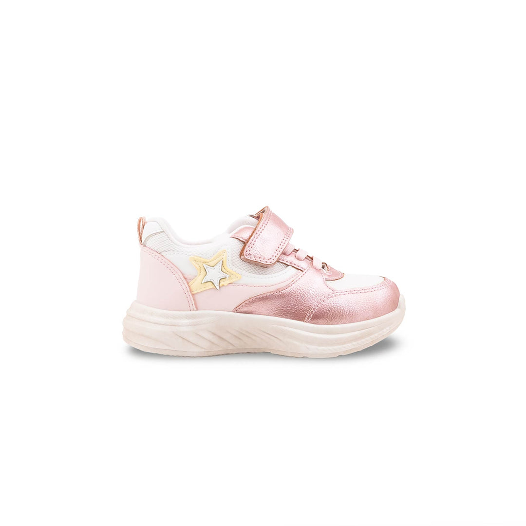 Girls Pink Casual Jogger KD8124
