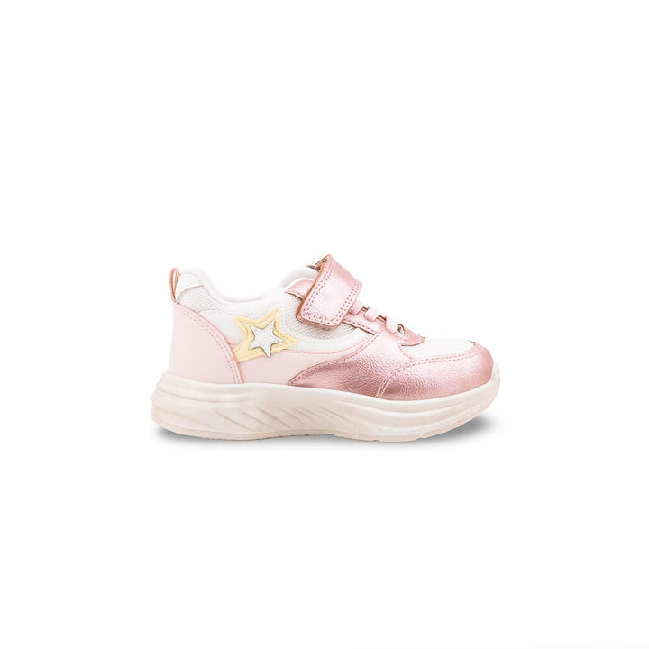 Girls Pink Casual Jogger KD8124