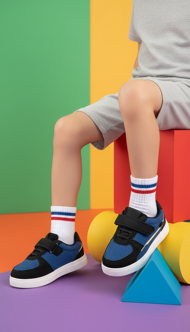 Boys Black Casual Jogger KD8128