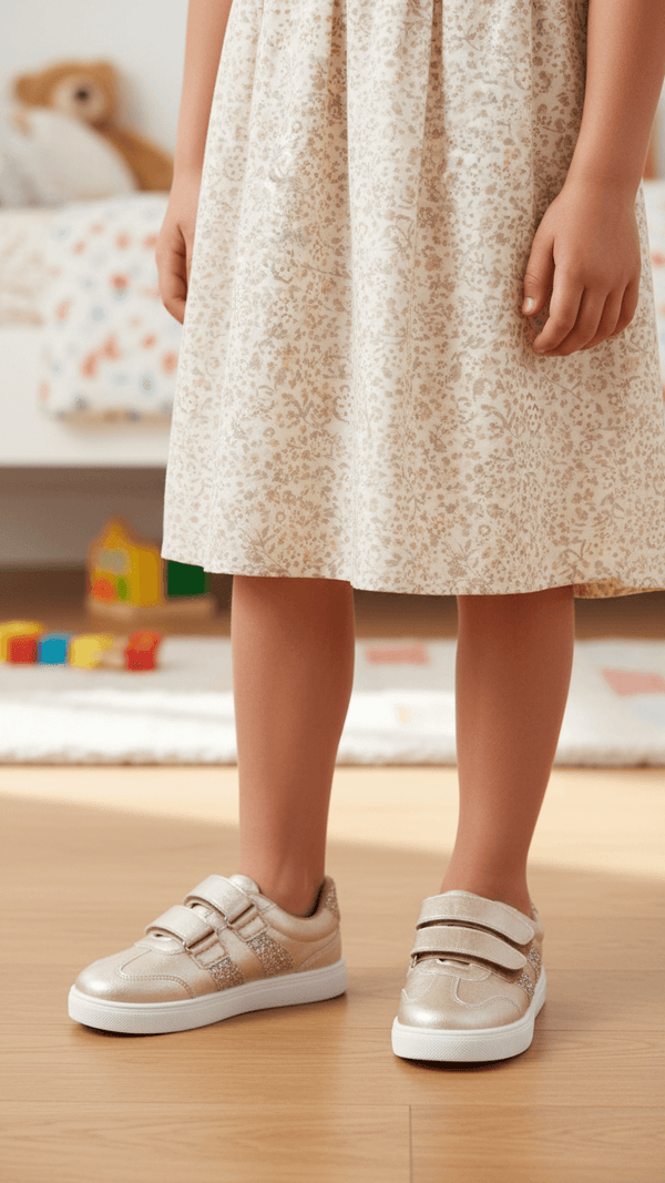 Girls Golden Casual Jogger KD8137