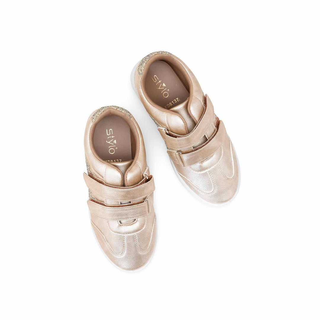 Girls Golden Casual Jogger KD8137