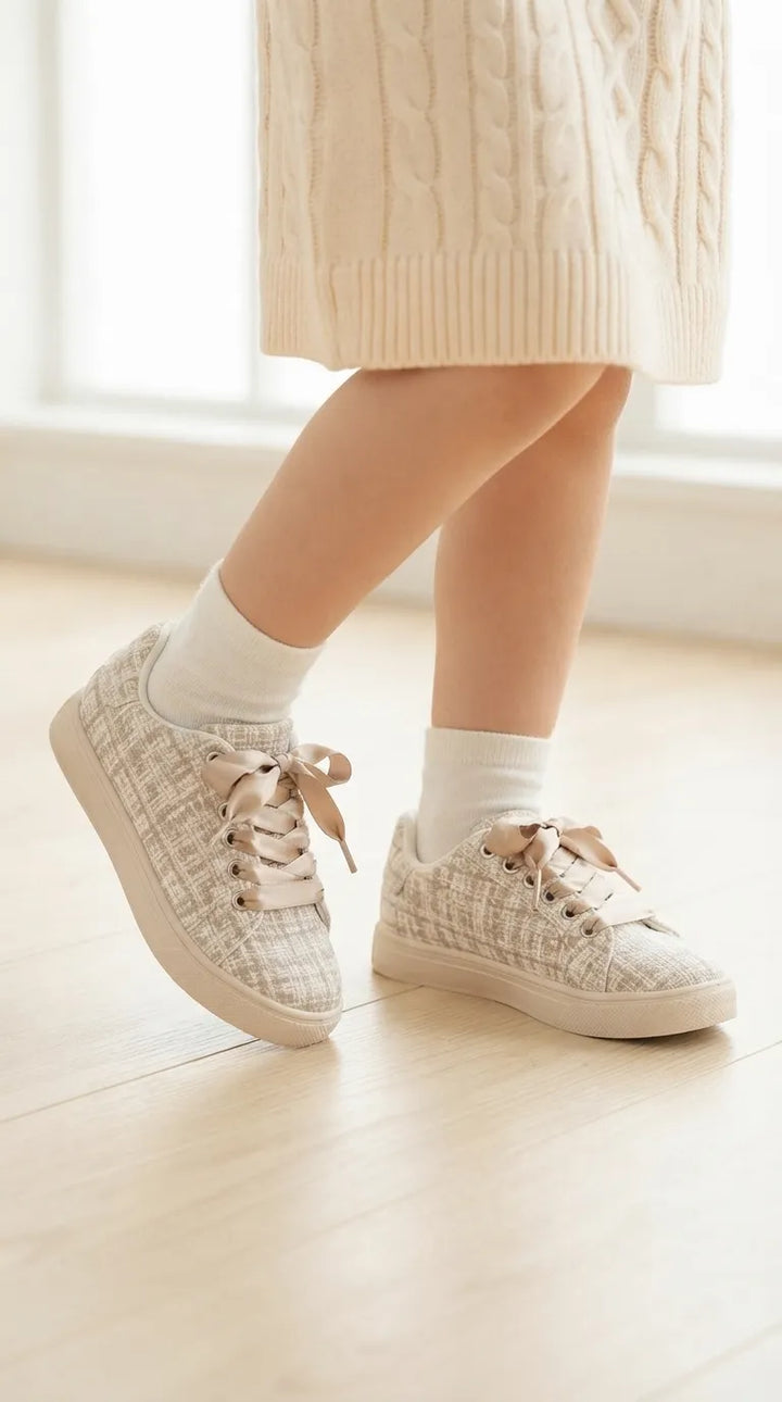 Girls Silver Casual Jogger KD8142