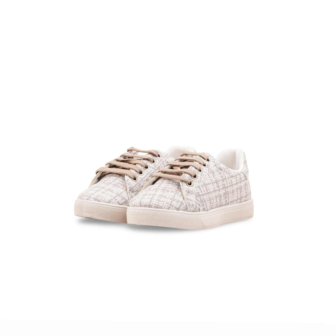 Girls Silver Casual Jogger KD8142