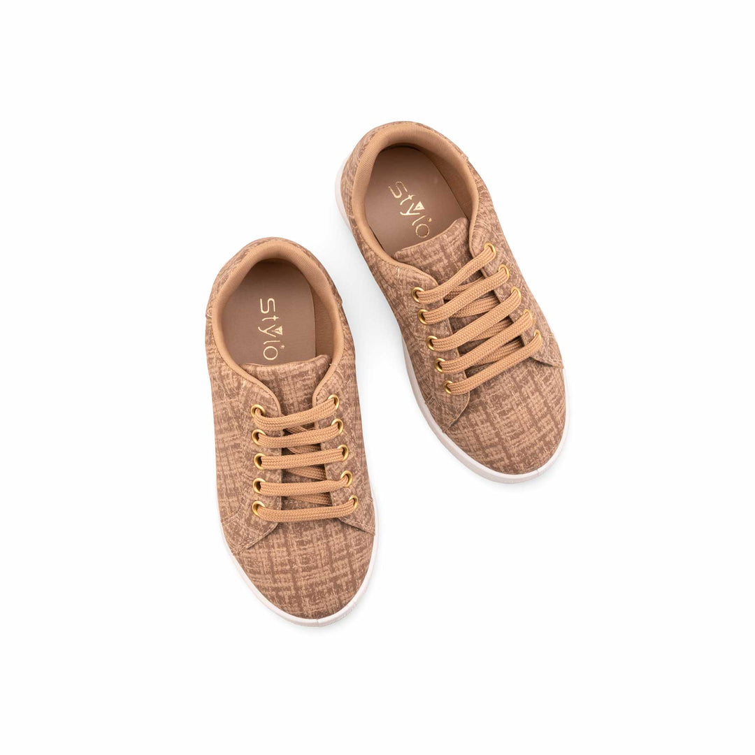 Girls Brown Casual Jogger KD8143