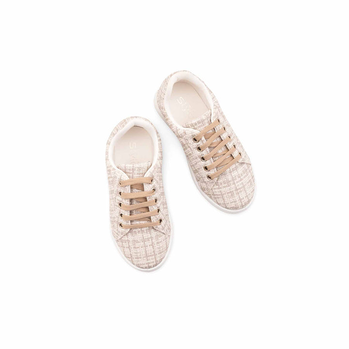 Girls Silver Casual Jogger KD8143