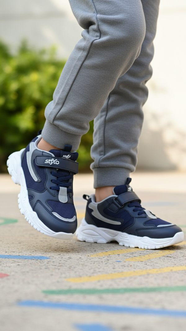 Boys Navy Casual Jogger KD8145