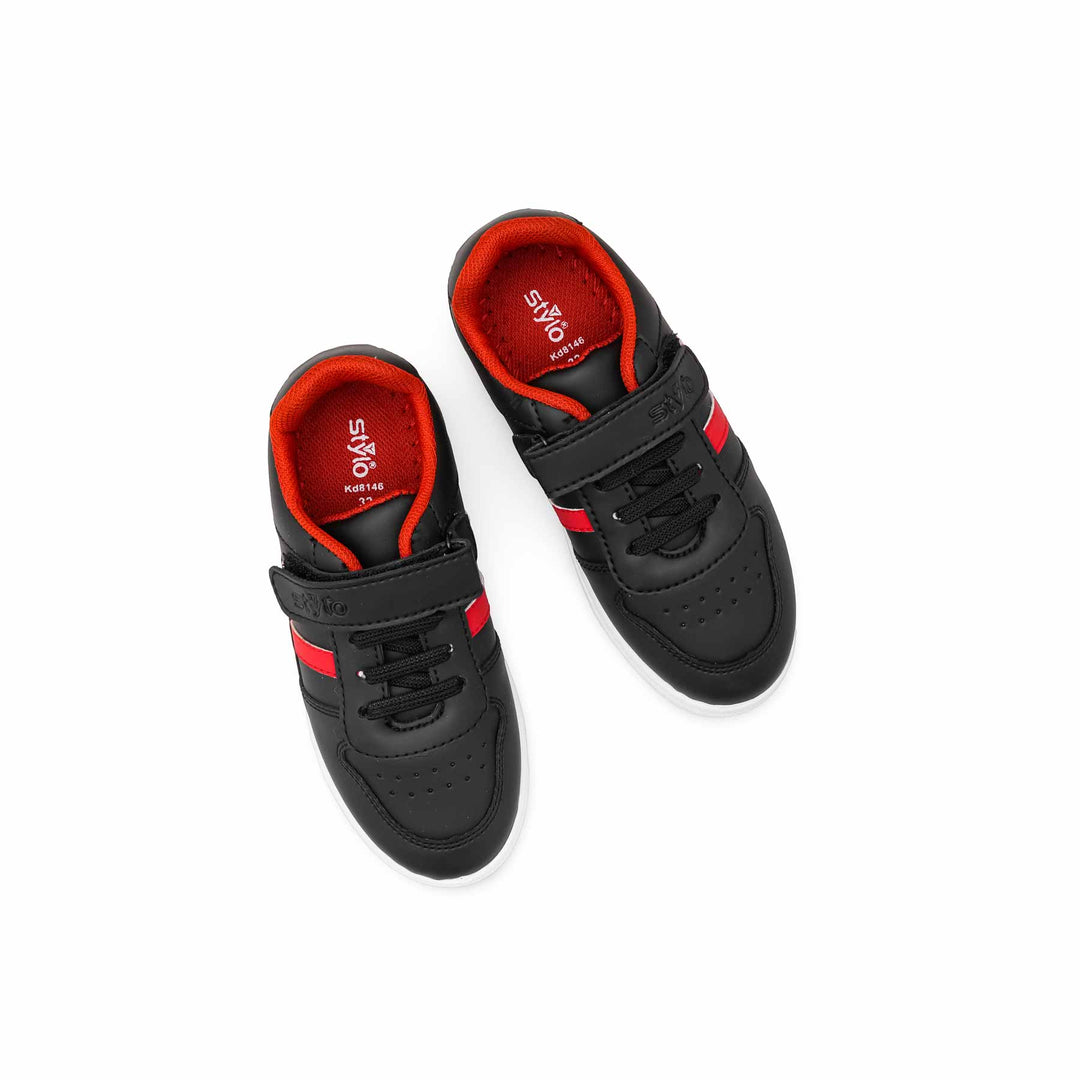 Girls Black Casual Jogger KD8146