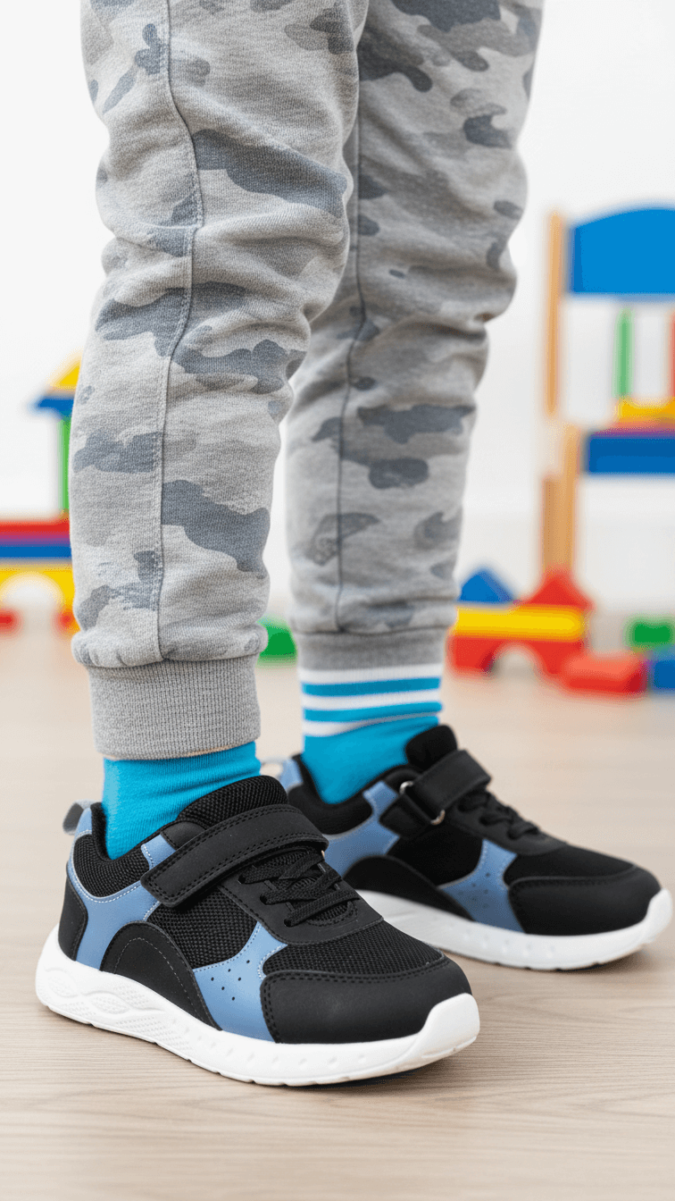 Boys Black Casual Jogger KD8153