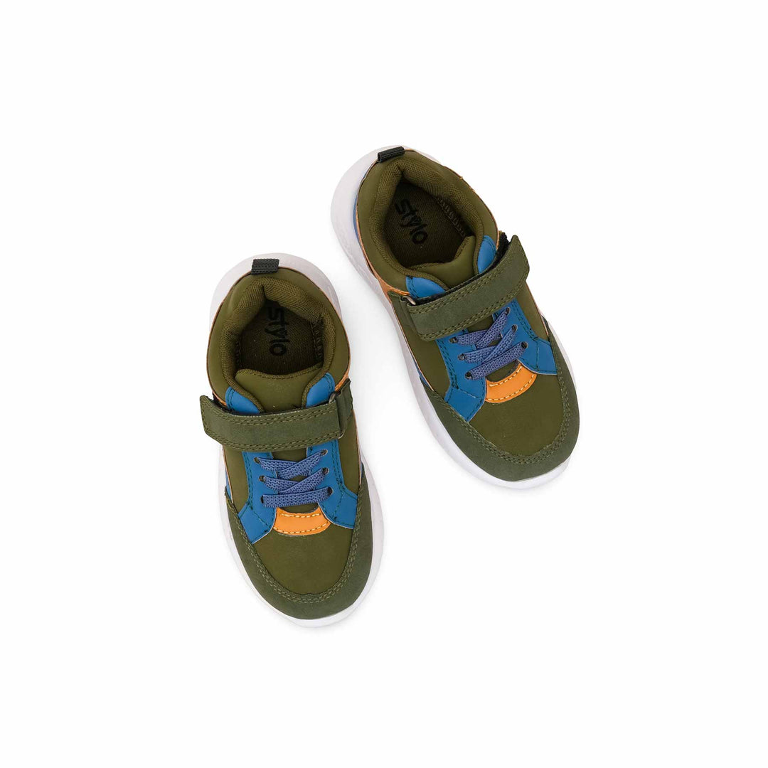 Boys Green Casual Jogger KD8154