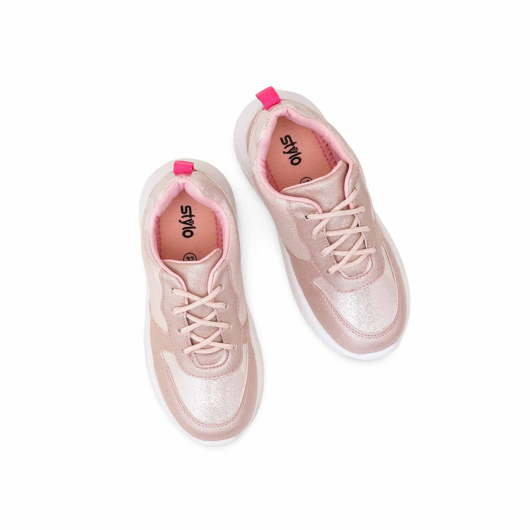 Girls Pink Casual Jogger KD8157