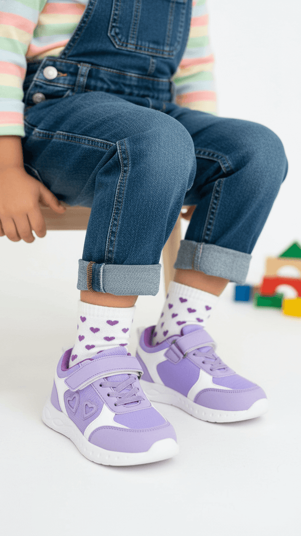 Girls Lilac Casual Jogger KD8158