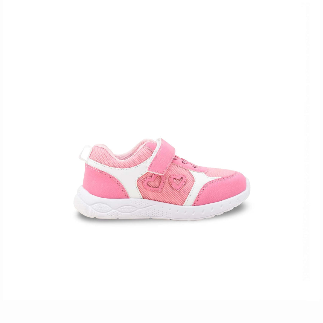 Girls Pink Casual Jogger KD8158